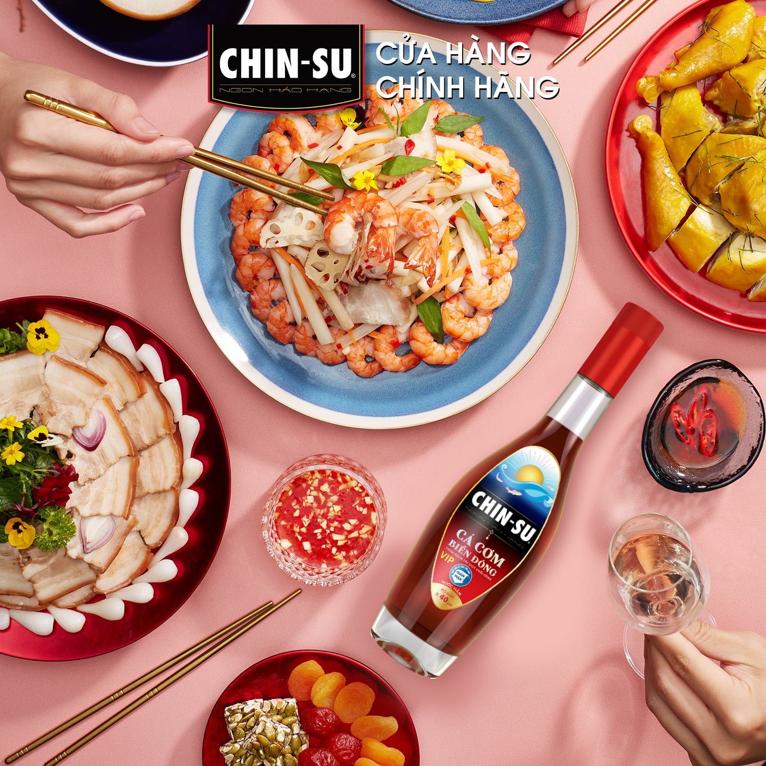 Nước mắm CHIN-SU cá cơm Biển Đông VIP - Masan Consumer