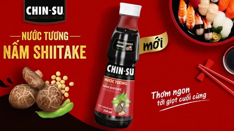 CHIN-SU Soy Sauce Chili Garlic 330ml - Masan Consumer