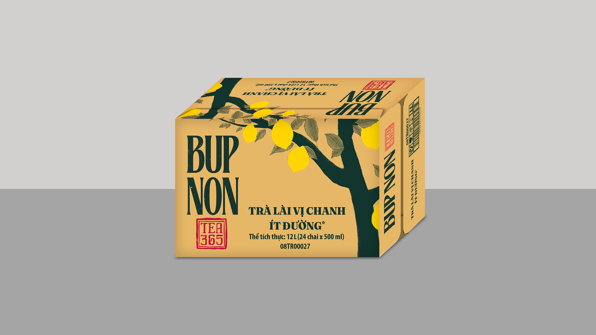 Bupnon Tea 365 Trà Lài Hương Chanh