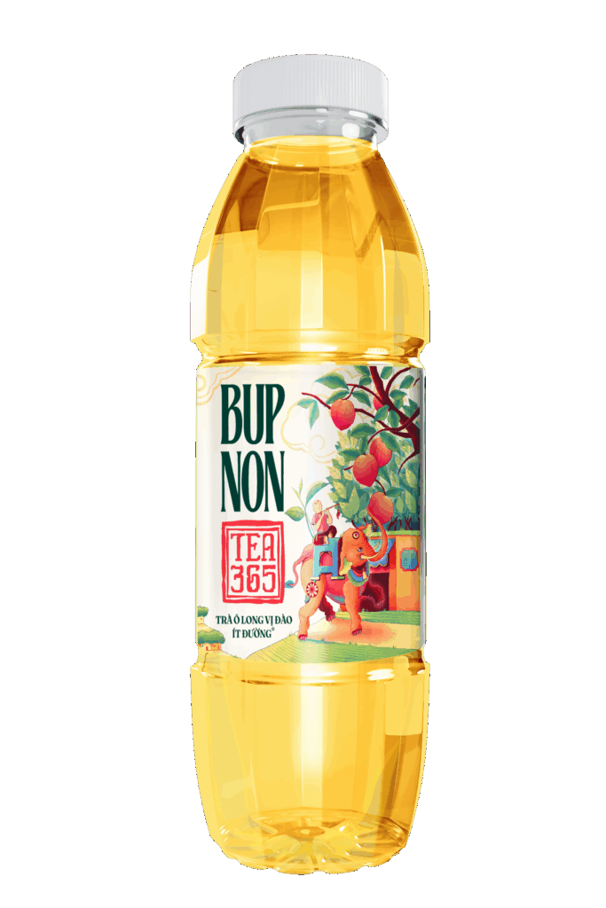 Bupnon Tea 365 Trà Ô long Hương Đào