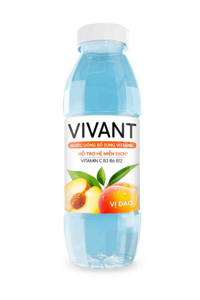 Vivant_VitaminWater_vị Đào