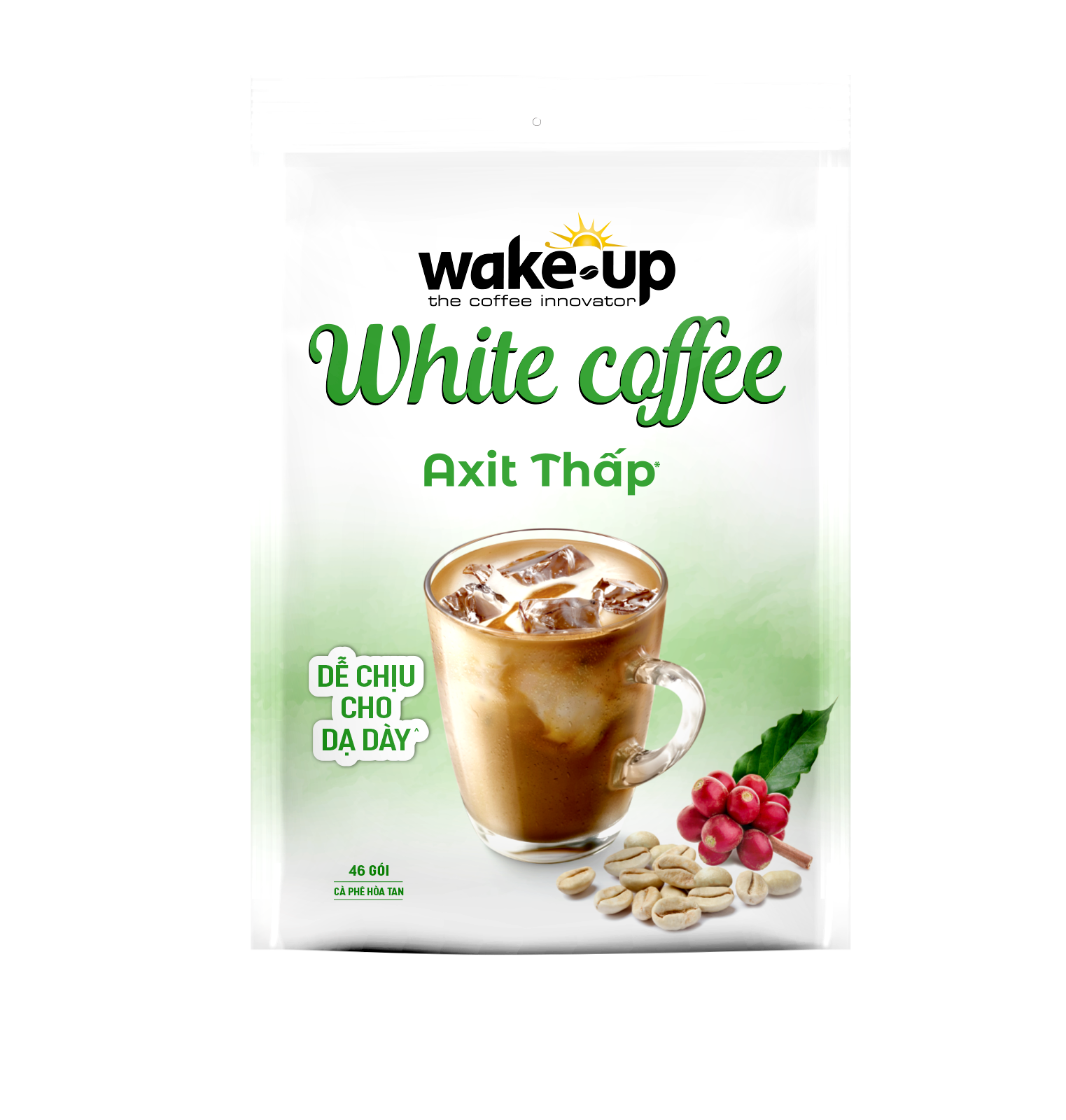 Cà phê hòa tan 3 trong 1 - Wake-Up White Coffee - Masan Consumer