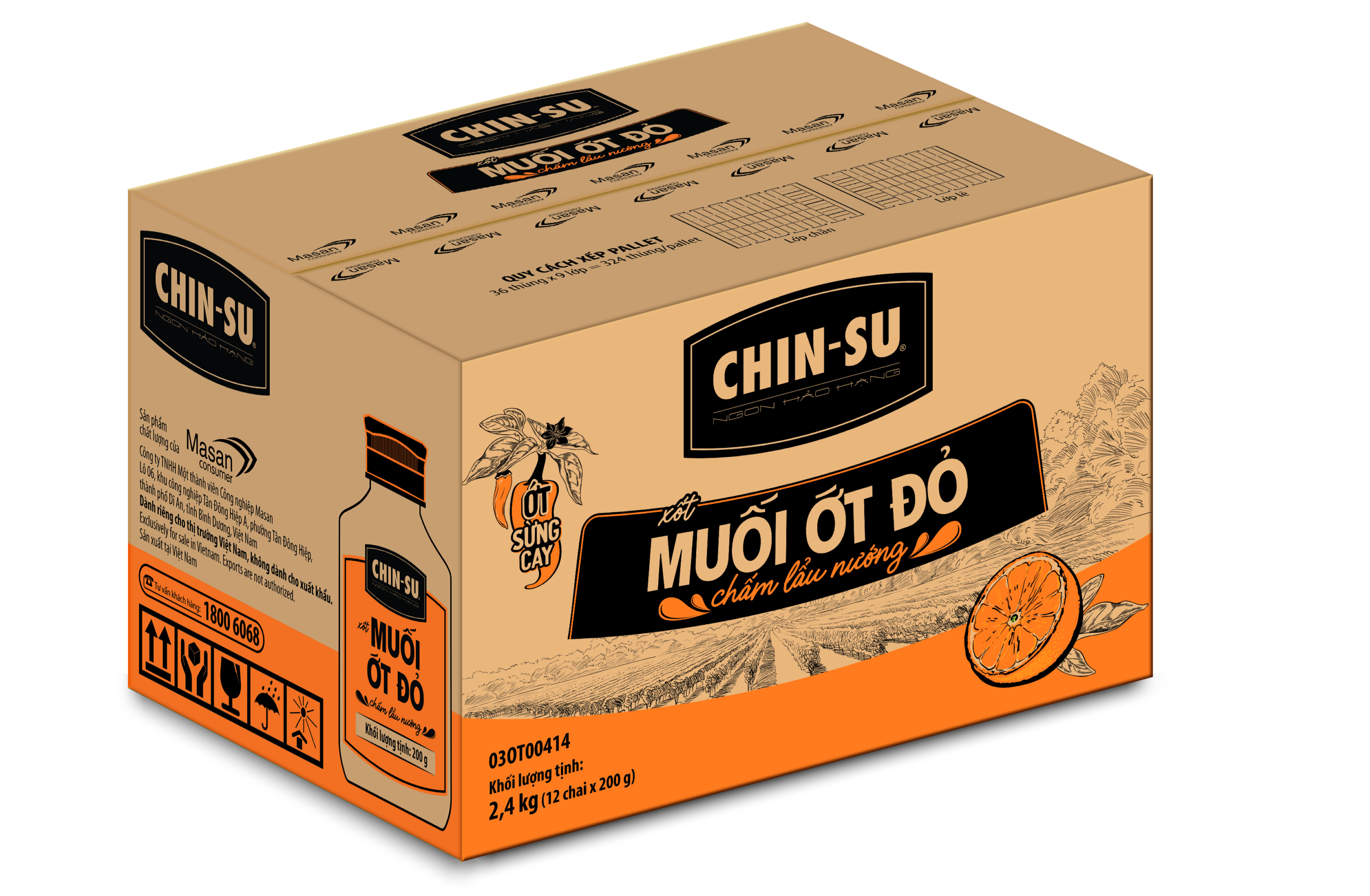 Bộ đôi Xốt Muối Ớt Xanh & Muối Ớt Đỏ CHIN-SU - Masan Consumer