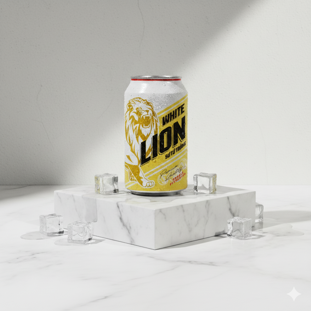 Bia Sư Tử Trắng - Masan Consumer