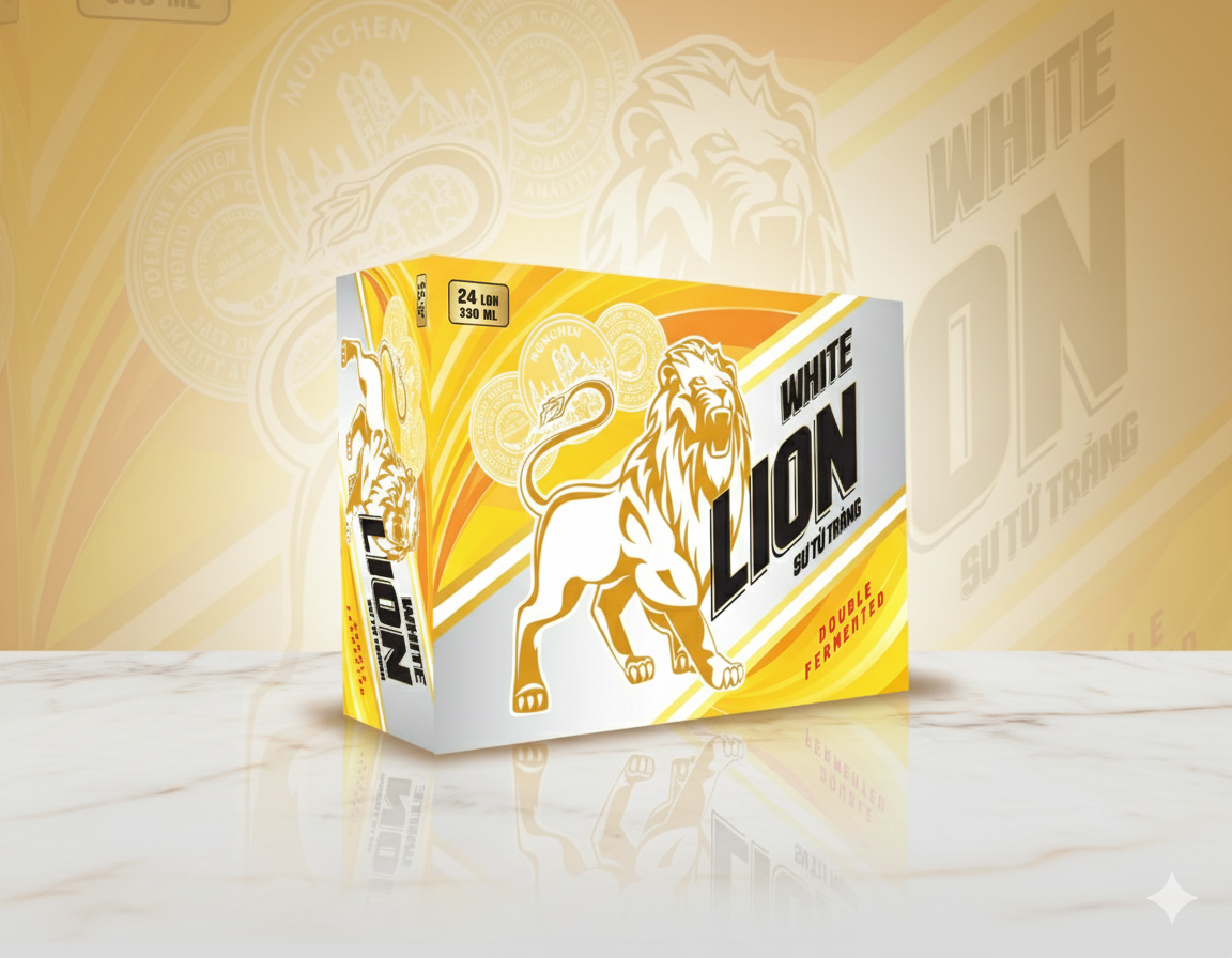 Bia Sư Tử Trắng - Masan Consumer