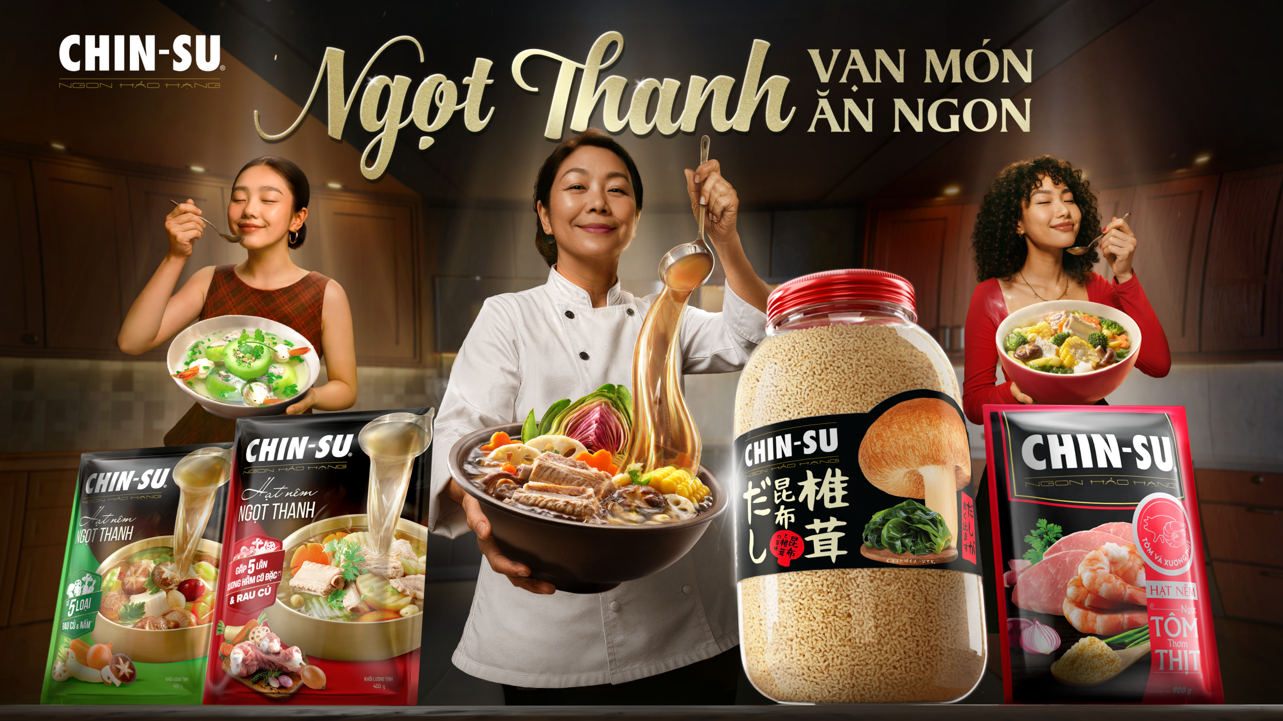 HẠT NÊM CHIN-SU NGỌT TÔM THƠM THỊT - Masan Consumer