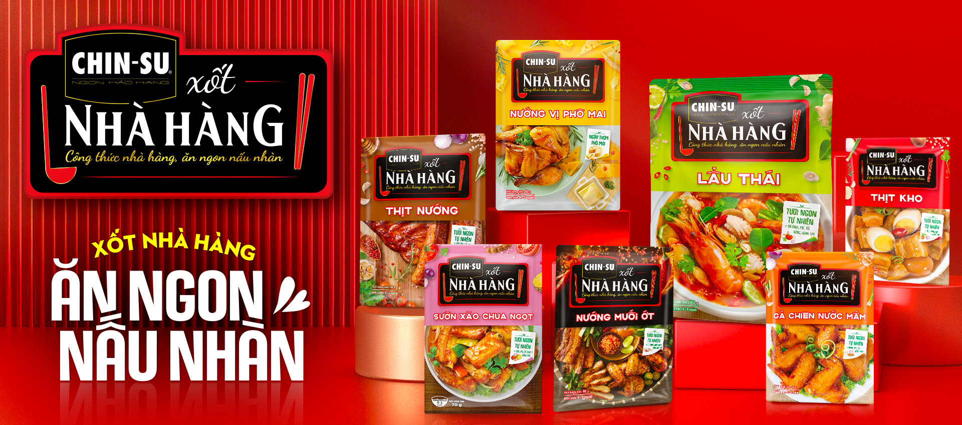 CHIN-SU Xốt Nhà Hàng Gà chiên nước mắm - Masan Consumer