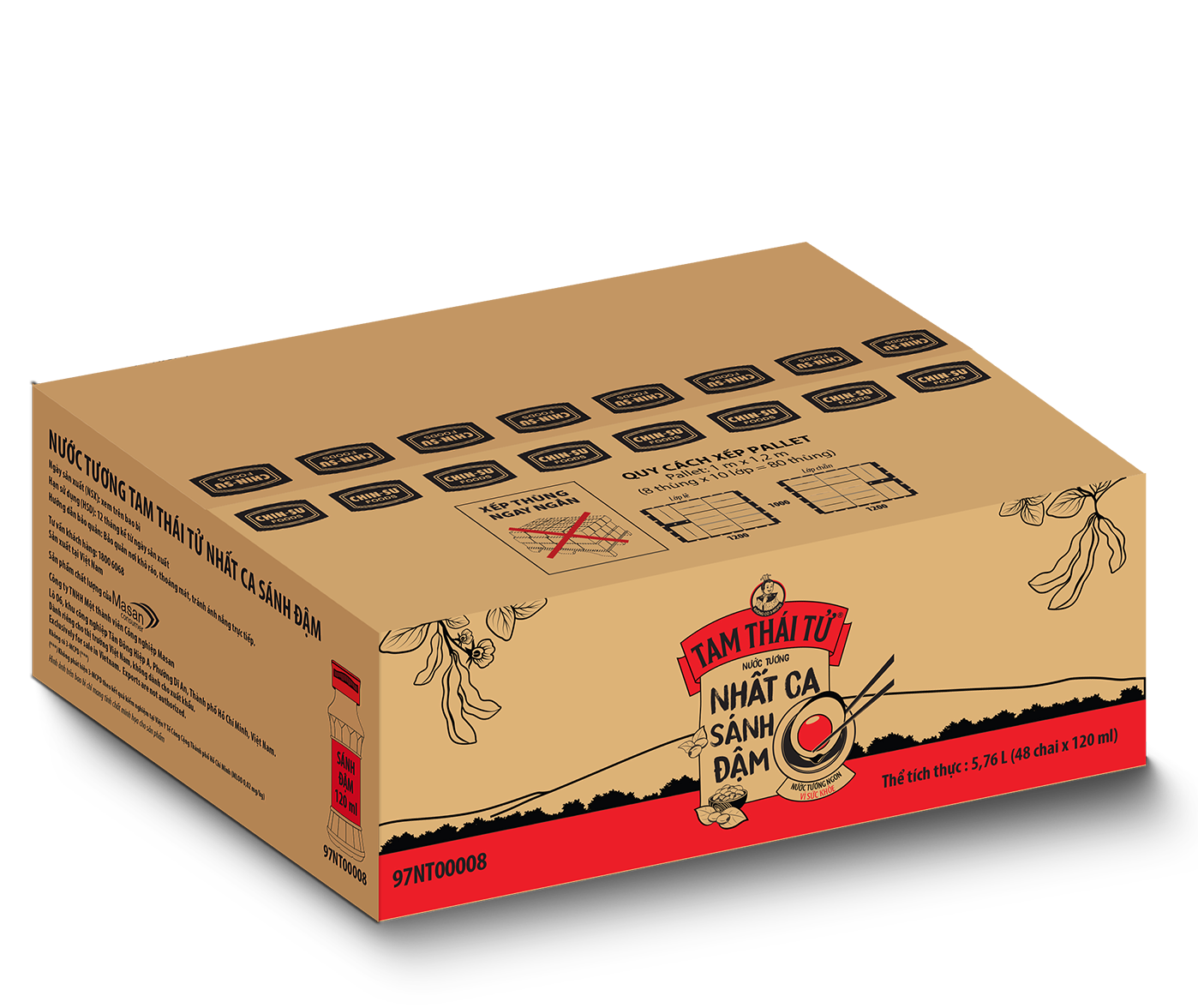 Nước tương Tam Thái Tử Nhất ca Sánh đậm - Masan Consumer