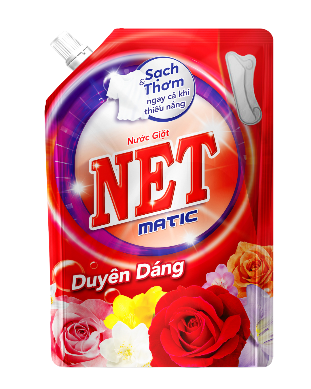 Nước giặt NET Matic Duyên Dáng - Masan Consumer