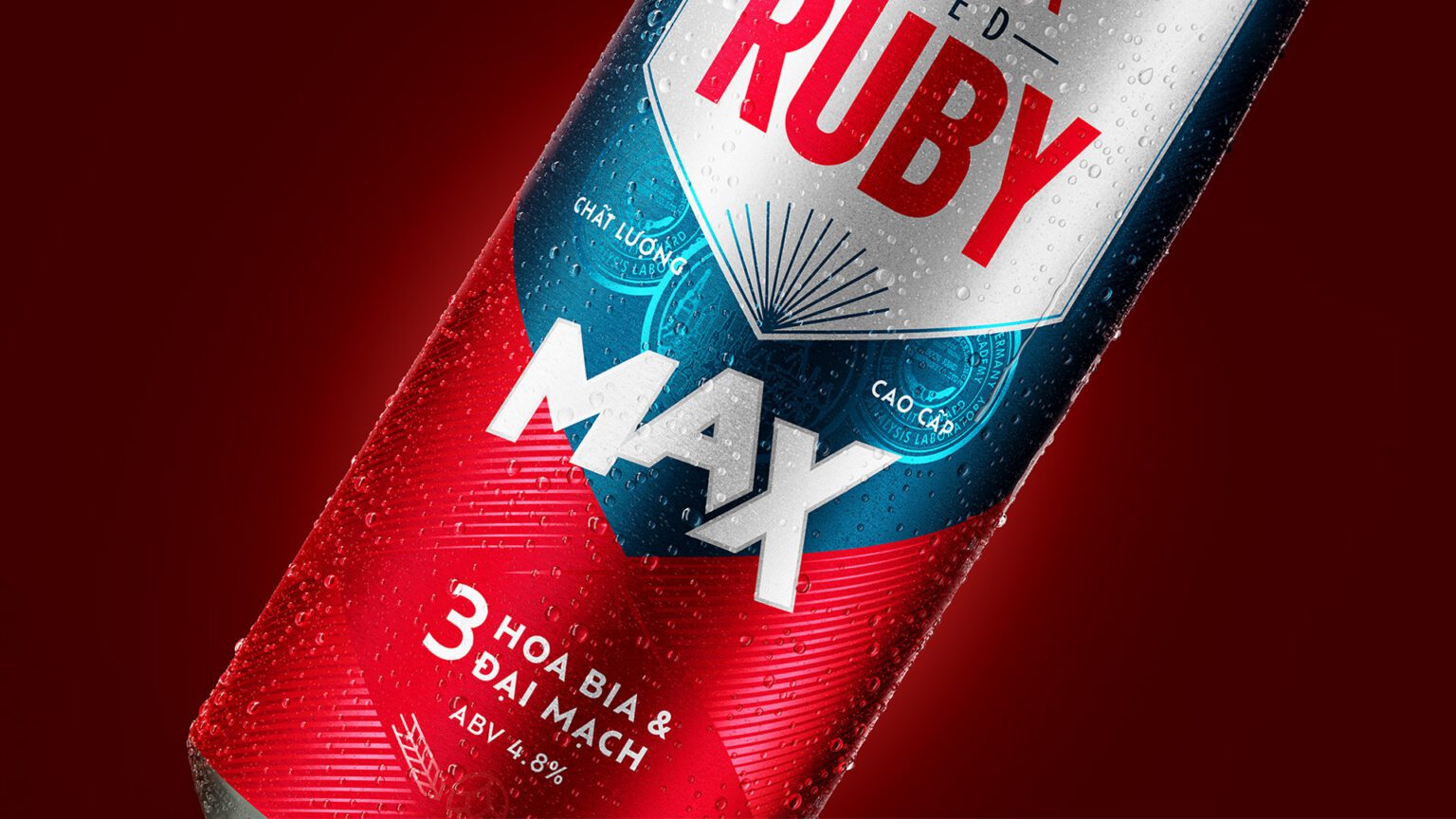 Bia Red Ruby Max - Masan Consumer